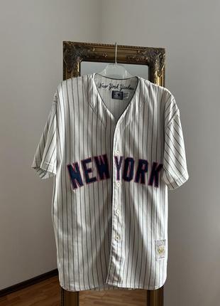 Футболка форма new york yankees винтаж