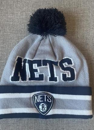 Оригинальная шапка nba brooklyn 8702 бренда mitchell&amp;ness