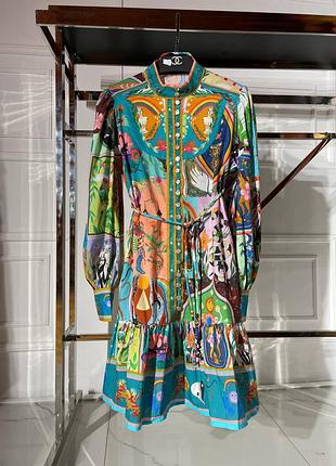 Платье в стиле dolce gabbana люкс качество