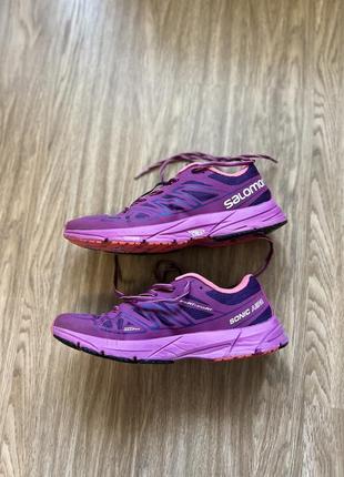 Кросівки фіолетові бігові