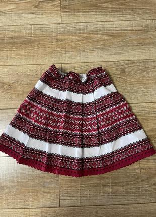 Юбка юбка праздничная украинская на девочку 98/128 см