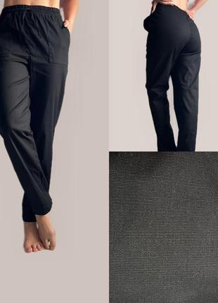 Батальні брюки/штани з тканини льон-стрейч