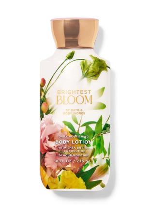 Увлажняющий лосьон для тела bath and body works brightest bloom