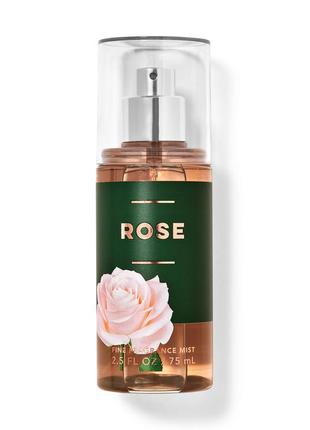 Парфюмированный спрей для тела bath and body works rose