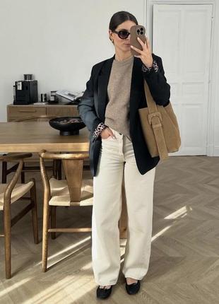 Замшева сумка arket 1231915