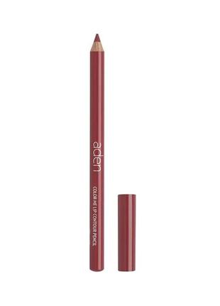 Олівець для губ aden cosmetics lip contour pencil 05 — coral