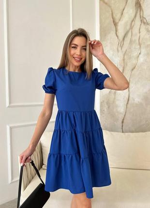 Сукня на літо 🌞 "classic", blue