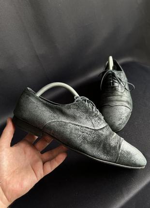 Dolce &amp; gabbana мужские туфли замша