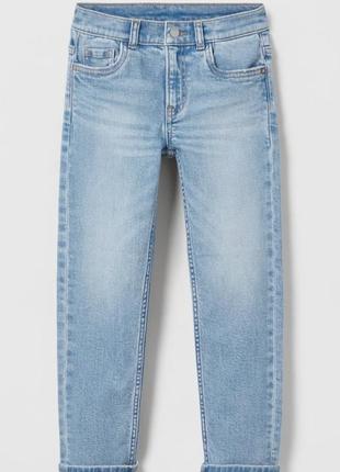 Джинсы голубые zara для парня