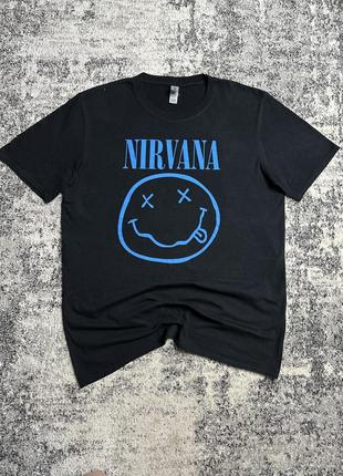 Nirvana gildan футболка мерч1 фото