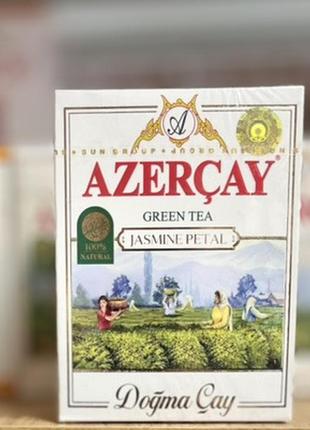Чай зелений azercay азерчай з жасмином 100г