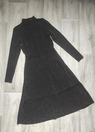 Сукня з люрексом вечірня