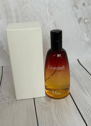 Тестер 100 ml christian dior fahrenheit туалетная вода мужские духи кристиан диор фаренгейт
