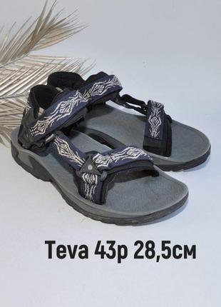 Мужские спортивные сандалии teva 43р 28,5см стелька