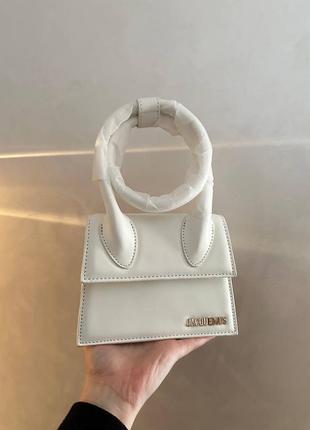 Жіноча сумка в стилі jacquemus le chiquito moyen premium.6 фото