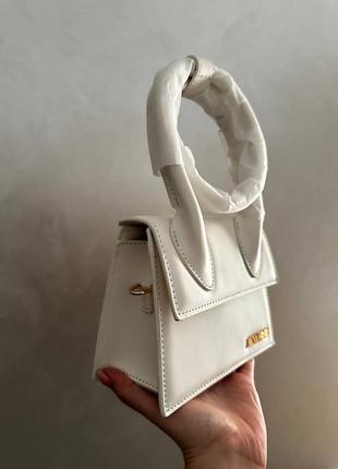 Жіноча сумка в стилі jacquemus le chiquito moyen premium.5 фото