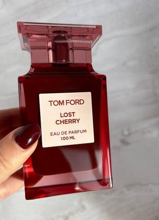 Тестер 100 мл tom ford lost cherry парфюмированная вода том форд лост черри чери вишня духи унисекс