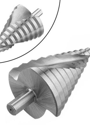 Ступенчатое шаговое сверло по металлу hss 6-60мм - топ продаж!