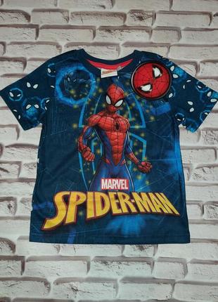 Детская футболка marvel spider-man.  новая!