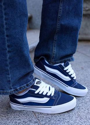 Жіночі кеди vans knu skool blue