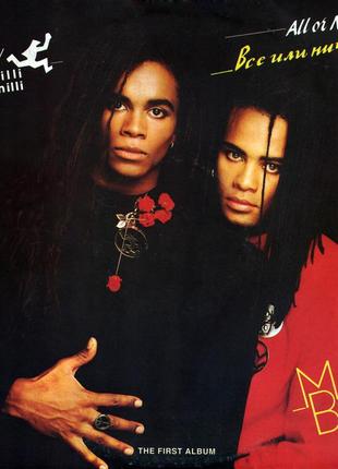 Milli vanilli – all or nothing lp / vinyl / платівка