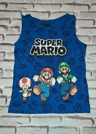 Детская майка primark super mario