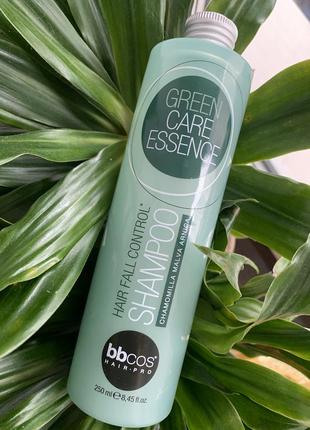 Шампунь контроль випадіння волосся bbcos green care essence hair fall control shampот
