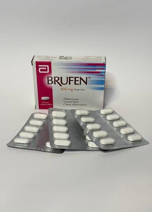 Бруфен (ибупрофен) 600 mg. египет. оригинал. brufen