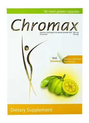 Chromax для схуднення на основі натуральних компонентів єгипет