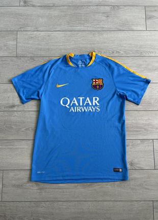 Футбольная футболка барселона barcelona nike football soccer jersey l