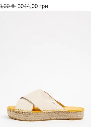 Шлепки босоножки эспадрильи