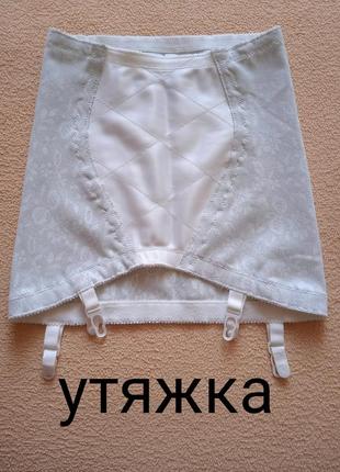 Широкий пояс утяжка для чулок playtex l