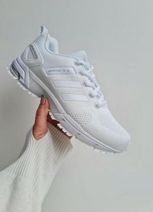 Жіночі кросівки adidas marathon tr white