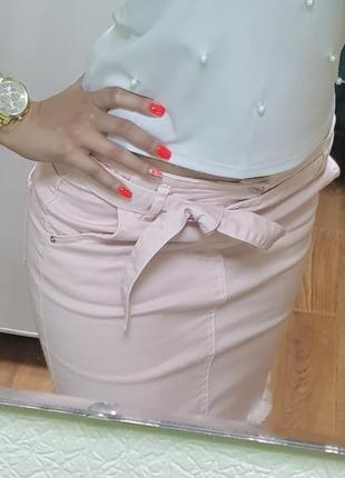 Джинсовая юбка