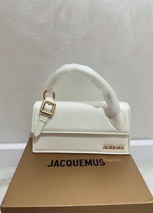 Жіноча сумка в стилі jacquemus premium.1 фото