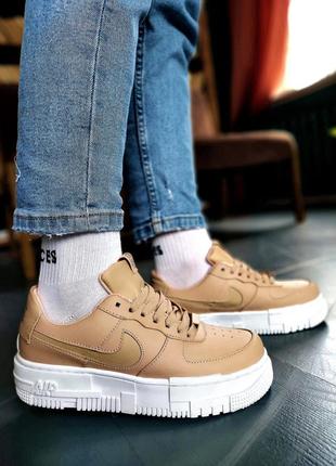 Розпродаж!!😍nike air force 1 pixel beige