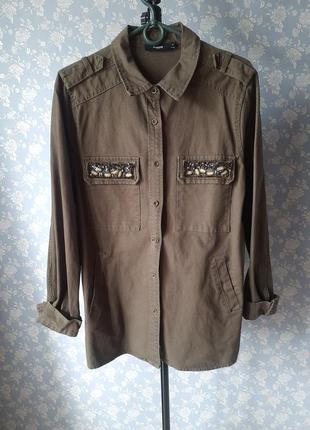 Торг❗шикарний піджак жакет рубашка котон