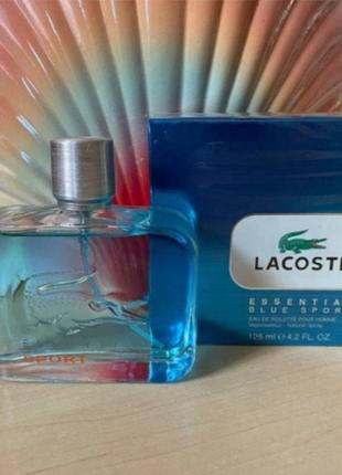 Туалетная вода lacoste essential blue sport лакоста эссеншл блу спорт 125 мл