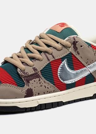 Чоловічі кросівки найк данк nike sb dunk low freddy krueger, мужские кроссовки найк