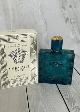 Тестер 100 мл versace eros 100 мл парфюмированная вода версаче ерос эрос парфюм мужской