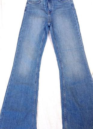 Джинсы клёш denim