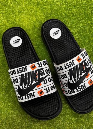 Р.42 чоловічі шльопанці nike just do it ff025