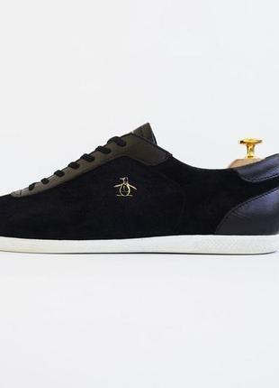 Коссівки шкіряні чорні penguin розмір 44-45
