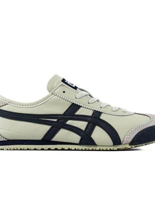 Женские кроссовки asics onitsuka tiger mexico 66 'birch peacoat' original box