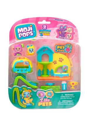 Игровий набір moji pops – улюбленці на прогулянці (2 фігурки, аксесуари)