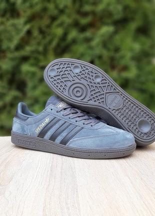 Кроссовки adidas spezial темно серые