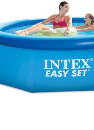 Intex 28120 (діаметр 305 x висота 76 см) надувний басейн easy set
