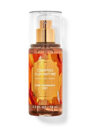 Парфюмированный спрей для тела bath and body works calypso clementine