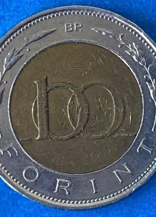 Монета угорщини 100 форинтів 1997 р.