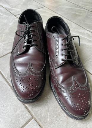 Чоловічі шкіряні туфлі florsheim